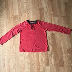 Old Navy Boys Long Sleeve Shirt Red Size 6/7